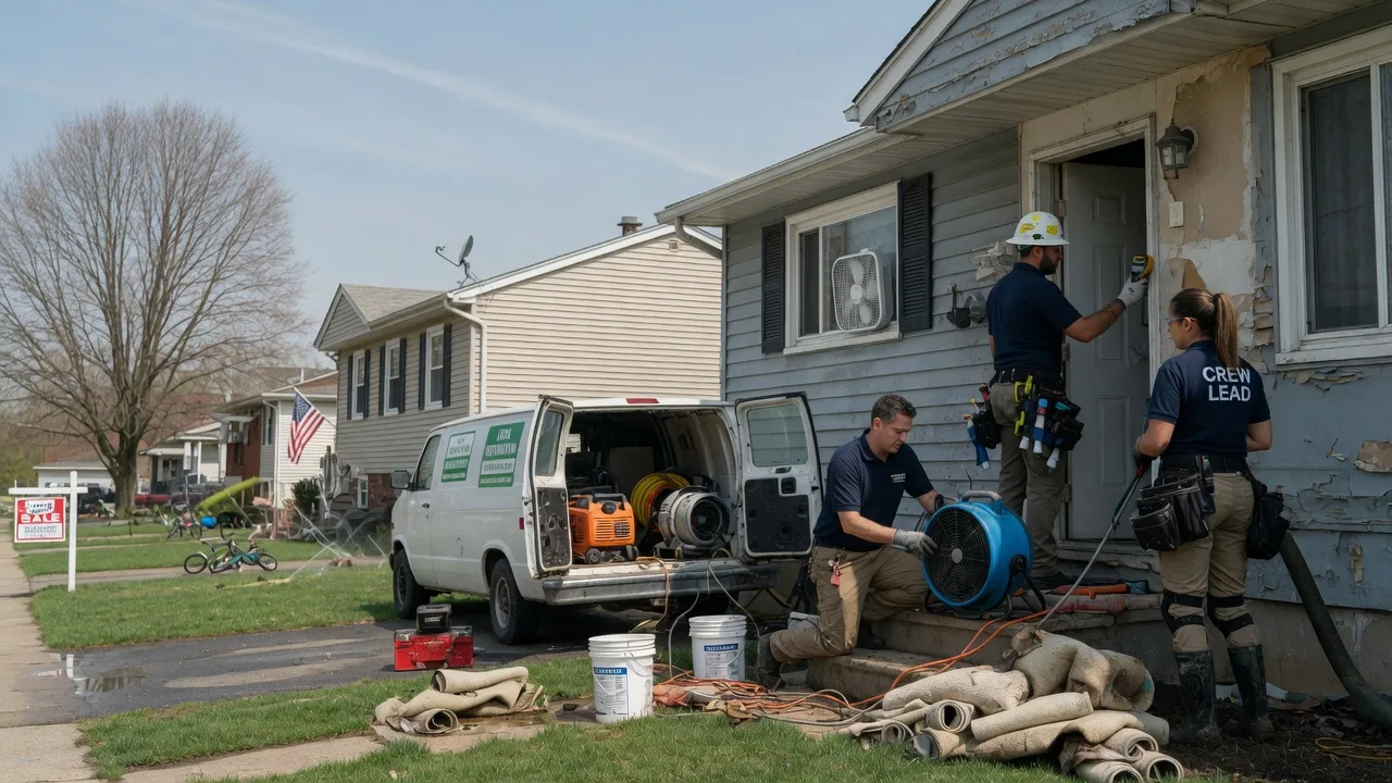 Flood Cleanup in Ossian, IN near me
