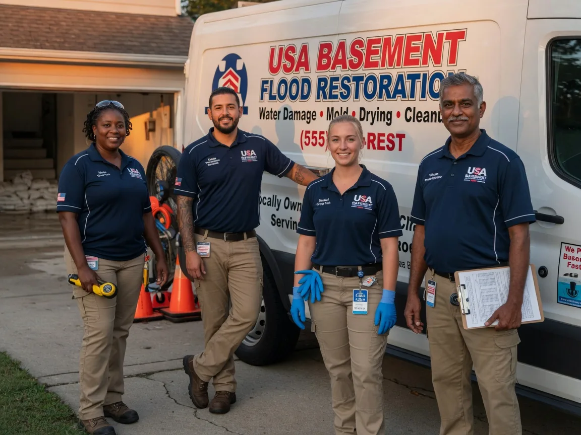 Basement Flood Cleanup company in Ossian, IN