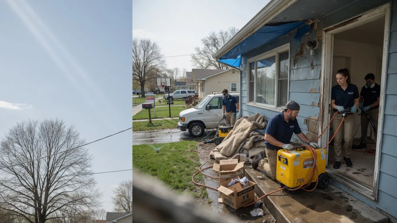 Basement Flood Cleanup in Ossian, IN near me